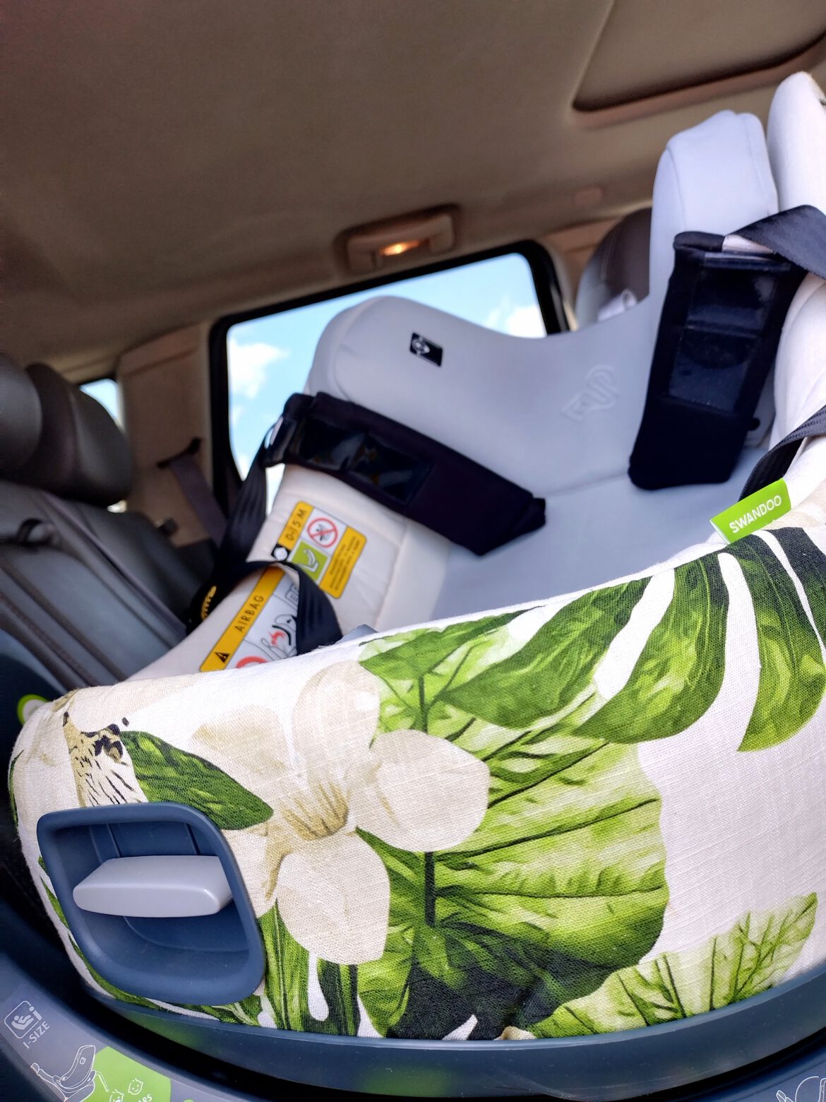 smart Aloha! Letnie tapicerki do fotelików Swandoo Albert, Swandoo Marie i Swandoo Charlie